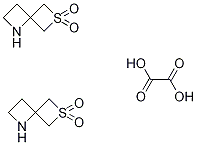 6-Thia-1-azaspiro[3.3]heptane 6，6-dioxide hemioxalate التركيب الكيميائي