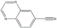 6-Quinoxalinecarbonitrile Chemical Structure