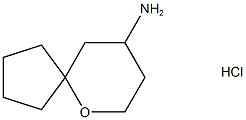 6-oxaspiro[4.5]dec-9-ylamine hydrochloride Chemische Struktur