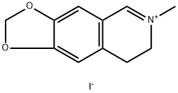 6-Methyl-7，8-dihydro-[1，3]dioxolo[4，5-g]isoquinolin-6-ium Iodide Chemische Struktur