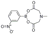 6-Methyl-2-(3-nitrophenyl)-1，3，6，2-dioxazaborocane-4，8-dione Chemical Structure