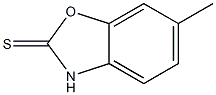 6-Methyl-1，3-benzoxazole-2(3H)-thione Chemical Structure