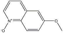 6-Methoxyquinoline N-Oxide 化学構造