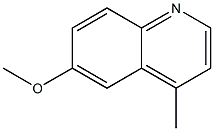 6-Methoxy-4-methylquinoline Hydrate Chemical Structure