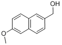 6-Methoxy-2-naphthalenemethanol Chemische Struktur