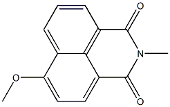 6-Methoxy-2-Methyl-1H-Benz[de]Isoquinoline-1，3(2H)-Dione Chemical Structure