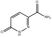 6-Hydroxypyridazine-3-carboxamide Chemische Struktur