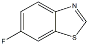 6-FLUOROBENZOTHIAZOLE Chemical Structure