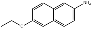 6-Ethoxynaphthalen-2-amine التركيب الكيميائي