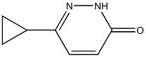 6-Cyclopropylpyridazin-3(2H)-one Chemische Struktur