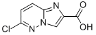 6-chloroimidazo[1，2-b]pyridazine-2-carboxylic acid Chemical Structure