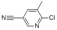 6-chloro-5-methylpyridine-3-carbonitrile 化学構造