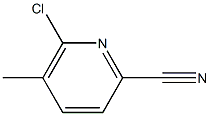 6-Chloro-5-methylpyridine-2-carbonitrile Chemical Structure