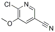 6-chloro-5-methoxypyridine-3-carbonitrile Chemical Structure