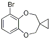 6-Bromo-2，4-dihydrospiro[benzo[b][1，4]dioxepine-3，1'-cyclopropane] Chemical Structure