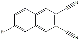 6-Bromo-2，3-dicyanonaphthalene Chemical Structure