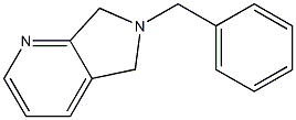 6-Benzyl-6，7-dihydro-5H-pyrrolo[3，4-b]pyridine التركيب الكيميائي