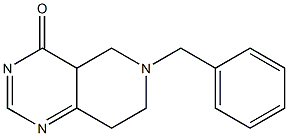 6-benzyl-5，6，7，8-tetrahydropyrido[4，3-d]pyriMidin-4(4aH)-one Chemical Structure