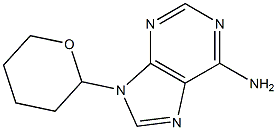 6-Amino-9-(tetrahydropyran-2-yl)-9H-purine Chemical Structure