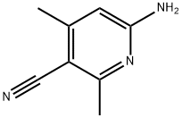 6-Amino-2，4-Dimethyl-3-Pyridinecarbonitrile Chemical Structure