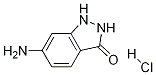 6-Amino-1H-indazol-3(2H)-one Hydrochloride التركيب الكيميائي