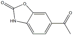 6-Acetyl-2-benzoxazolinone Chemical Structure