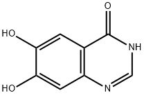 6，7-Dihydroxyquinazolin-4(3H)-one التركيب الكيميائي