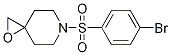 6-(4-Bromophenylsulfonyl)-1-oxa-6-azaspiro[2.5]octane Chemische Struktur