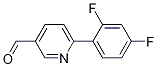 6-(2，4-Difluorophenyl)-3-pyridinecarbaldehyde التركيب الكيميائي