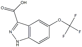 5-TRIFLUOROMETHOXY-1H-INDAZOLE-3-CARBOXYLIC ACID Chemical Structure