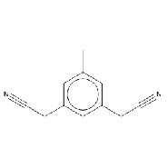 5-Methyl-1，3-benzenediacetonitrile Chemical Structure