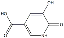 5-Hydroxy-6-oxo-1，6-dihydropyridine-3-carboxylic Acid Chemical Structure