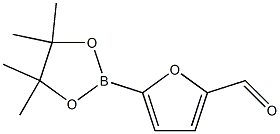 5-Formylfuran-2-boronic acid， pinacol ester Chemical Structure