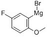 5-Fluoro-2-methoxyphenylmagnesium bromide Chemical Structure