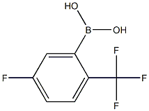 5-Fluoro-2-(trifluoromethyl)phenylboronic acid Chemische Struktur