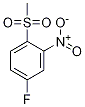 5-Fluoro-2-(methylsulphonyl)nitrobenzene التركيب الكيميائي