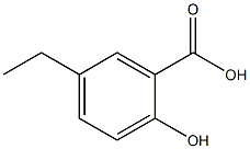 5-Ethyl-2-hydroxybenzoic Acid Chemical Structure