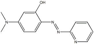 5-Dimethylamino-2-(2-pyridylazo)phenol Chemical Structure