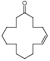 5-Cyclohexadecen-1-one Chemische Struktur