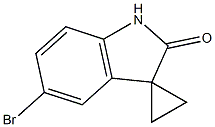 5'-Bromospiro[cyclopropane-1，3'-indolin]-2'-one Chemical Structure