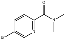 5-Bromo-N，N-dimethylpicolinamide Chemical Structure