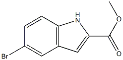 5-Bromoindole-2-Carboxylic Acid Methyl Ester Chemische Struktur