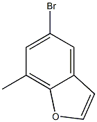 5-Bromo-7-methylbenzofuran Chemical Structure