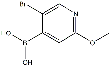 5-Bromo-2-Methoxypyridin-4-Ylboronic Acid Chemical Structure