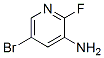 5-bromo-2-fluoropyridin-3-amine Chemical Structure