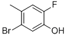 5-Bromo-2-fluoro-4-methylphenol Chemical Structure