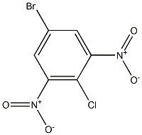 5-Bromo-2-chloro-1，3-dinitrobenzene Chemical Structure