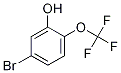 5-Bromo-2-(trifluoromethoxy)phenol Chemische Struktur