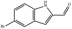 5-Bromo-1H-indole-2-carbaldehyde Chemische Struktur