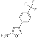 5-Amino-3-[4-(trifluoromethyl)phenyl]isoxazole Chemical Structure